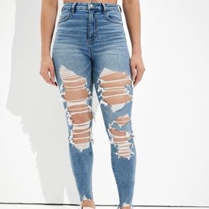 America Eagle 🦅 Curvy Super High-Waisted Jeans